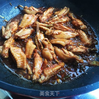 蒜香焖鸡翅的做法步骤：7