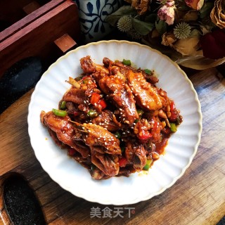 蒜香焖鸡翅的做法步骤：11