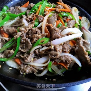 小炒黄牛肉的做法步骤：11