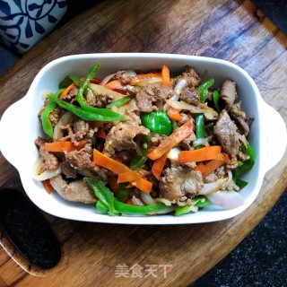 小炒黄牛肉的做法步骤：13
