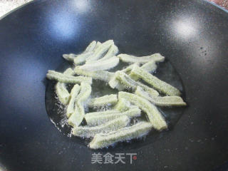 油炸海藻条的做法步骤：4