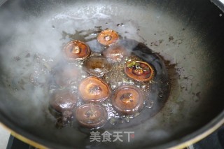 香菇油菜的做法步骤：6