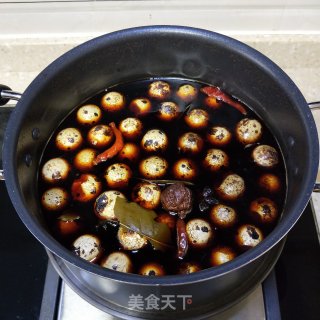 香卤鹌鹑蛋的做法步骤：9