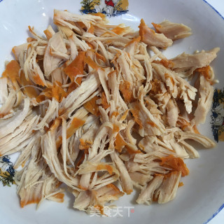 鸡胸肉拌时蔬沙拉的做法步骤：6
