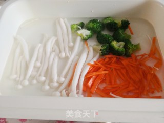 三鲜日本豆腐的做法步骤：2