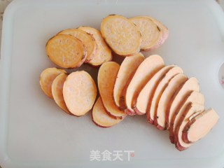 空炸地瓜片的做法步骤：1