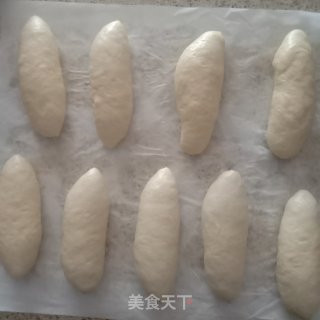 超柔软的肉松火腿面包的做法步骤：8