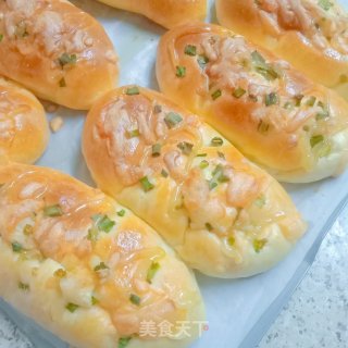 超柔软的肉松火腿面包的做法步骤：10