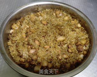鲜肉糯米饭的做法步骤：4