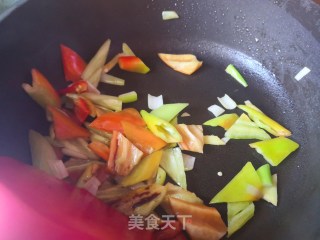 爆炒鸡胗的做法步骤：4