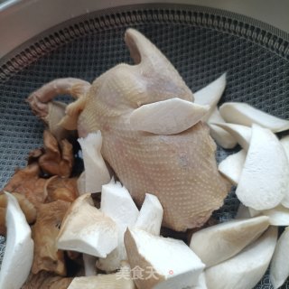 菌菇炖鸽子的做法步骤：9