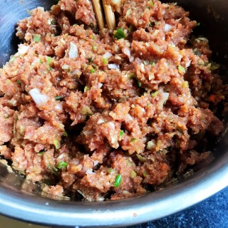 牛肉包菜水饺的做法步骤：6