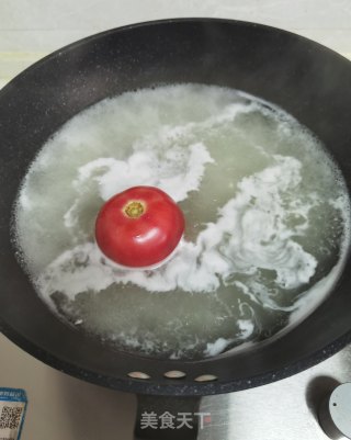 西红柿青菜炒豆腐的做法步骤：4