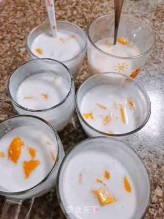 芒果椰汁西米露的做法步骤：6