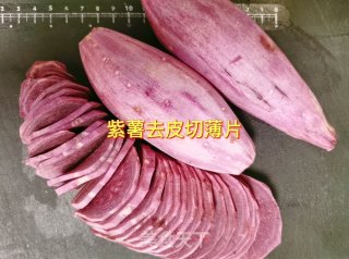 紫薯粉的做法步骤：1