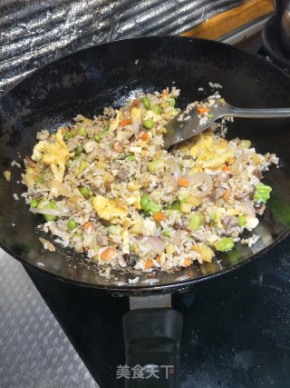 扬州炒饭的做法步骤：8