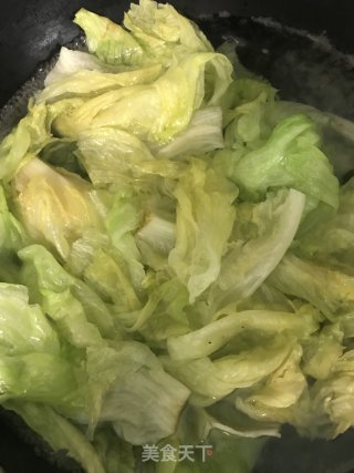 蚝油西生菜的做法步骤：6