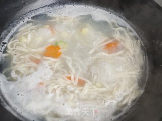 家常手擀面的做法步骤：16