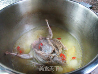 铁棍山药鸽子汤的做法步骤：9