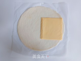 奶酪拉丝手抓饼的做法步骤：2