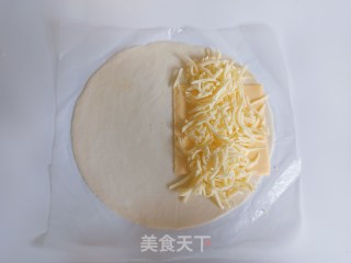 奶酪拉丝手抓饼的做法步骤：3