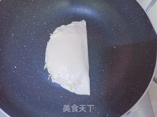 奶酪拉丝手抓饼的做法步骤：5