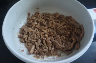 鱼香肉丝荞麦冷面的做法步骤：15