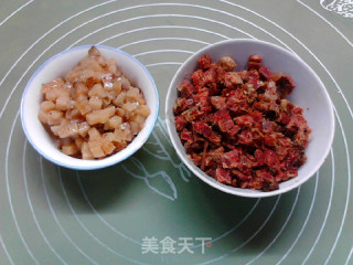 酱香菌菇腊肉夏巴塔的做法步骤：4