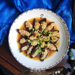 羊肚菌酿虾肉的做法步骤：12