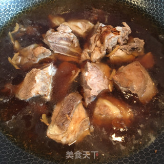 毛豆烧排骨的做法步骤：8