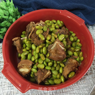 毛豆烧排骨的做法步骤：11