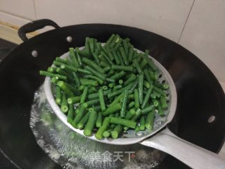 芝麻酱拌豆角的做法步骤：4