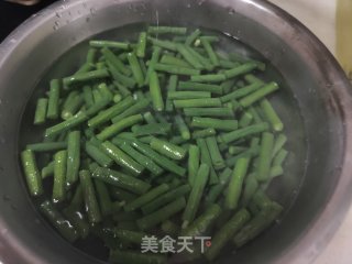 芝麻酱拌豆角的做法步骤：5