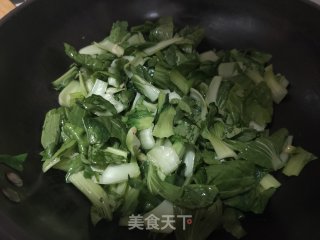 清炒小油菜的做法步骤：4