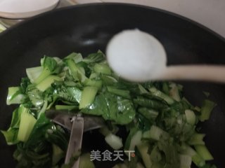清炒小油菜的做法步骤：5