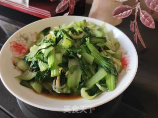 清炒小油菜的做法步骤：7