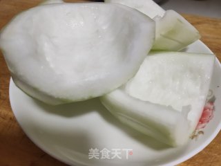 虾皮冬瓜汤的做法步骤：1