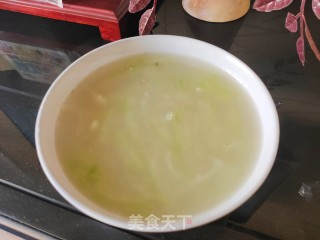 虾皮冬瓜汤的做法步骤：9