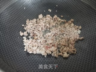 肉末豇豆打卤面的做法步骤：5
