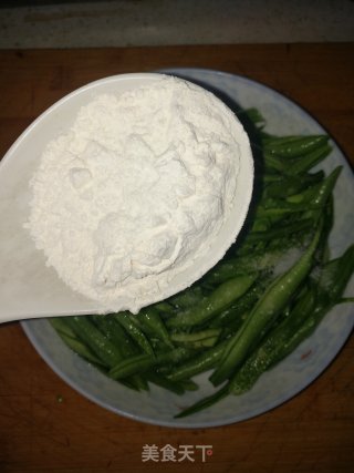 酸辣蒸豆角的做法步骤：3