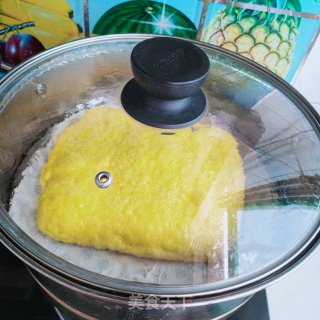 南瓜发面蒸饼的做法步骤：11