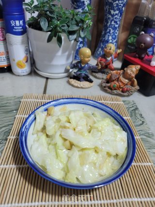 清炒手撕包菜的做法步骤：6