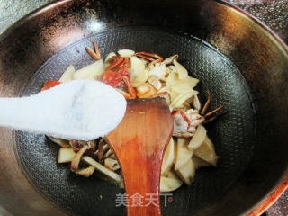 六月黄炒茭白的做法步骤：12