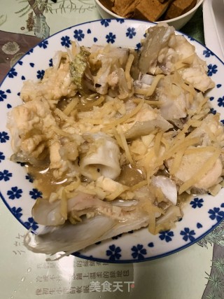 蒜蓉蒸龙躉腩的做法步骤：3