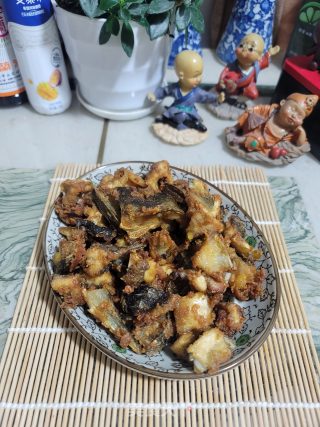 炸鲟龙鱼骨的做法步骤：13