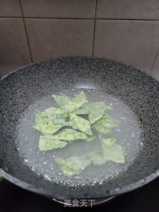 煮韭菜面片的做法步骤：9