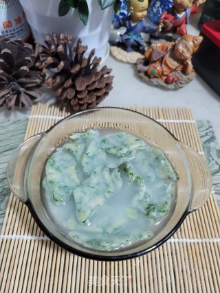 煮韭菜面片的做法步骤：11