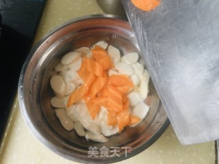 清炒山药的做法步骤：2