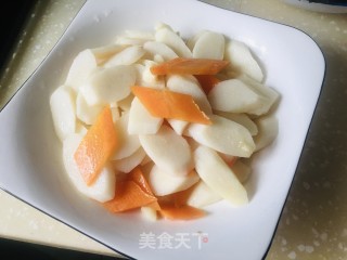 清炒山药的做法步骤：9