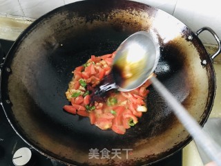 西红柿鸡蛋拌面的做法步骤：4